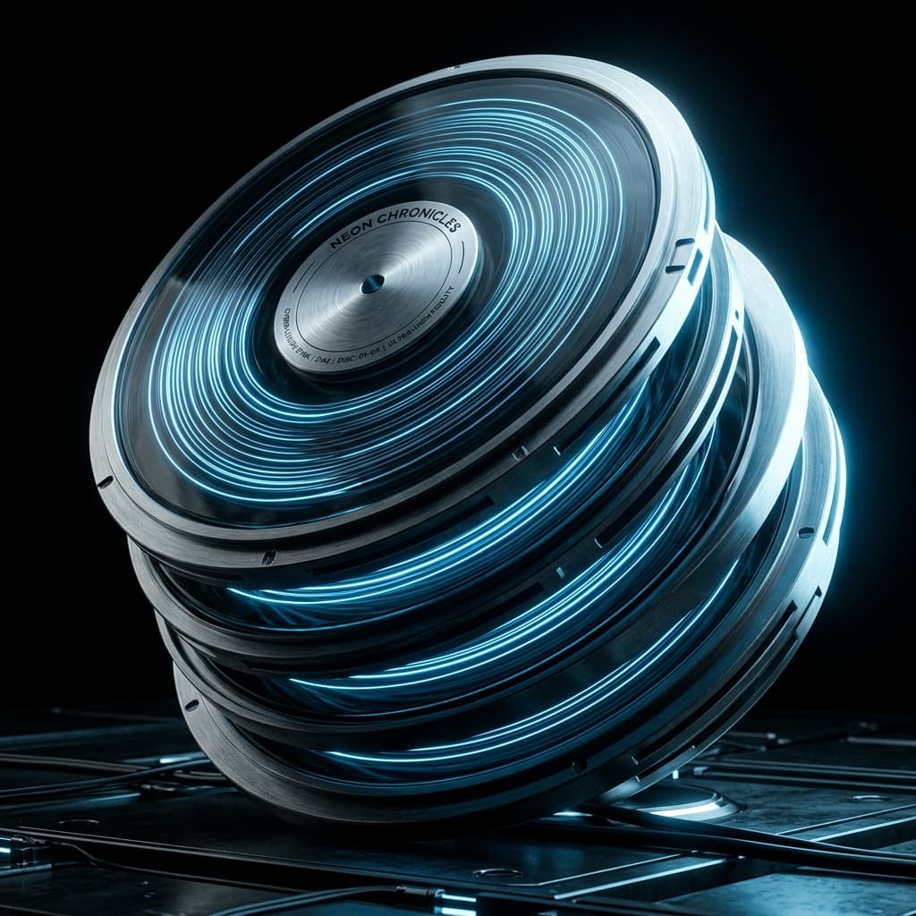 Platinum Data Records Stack